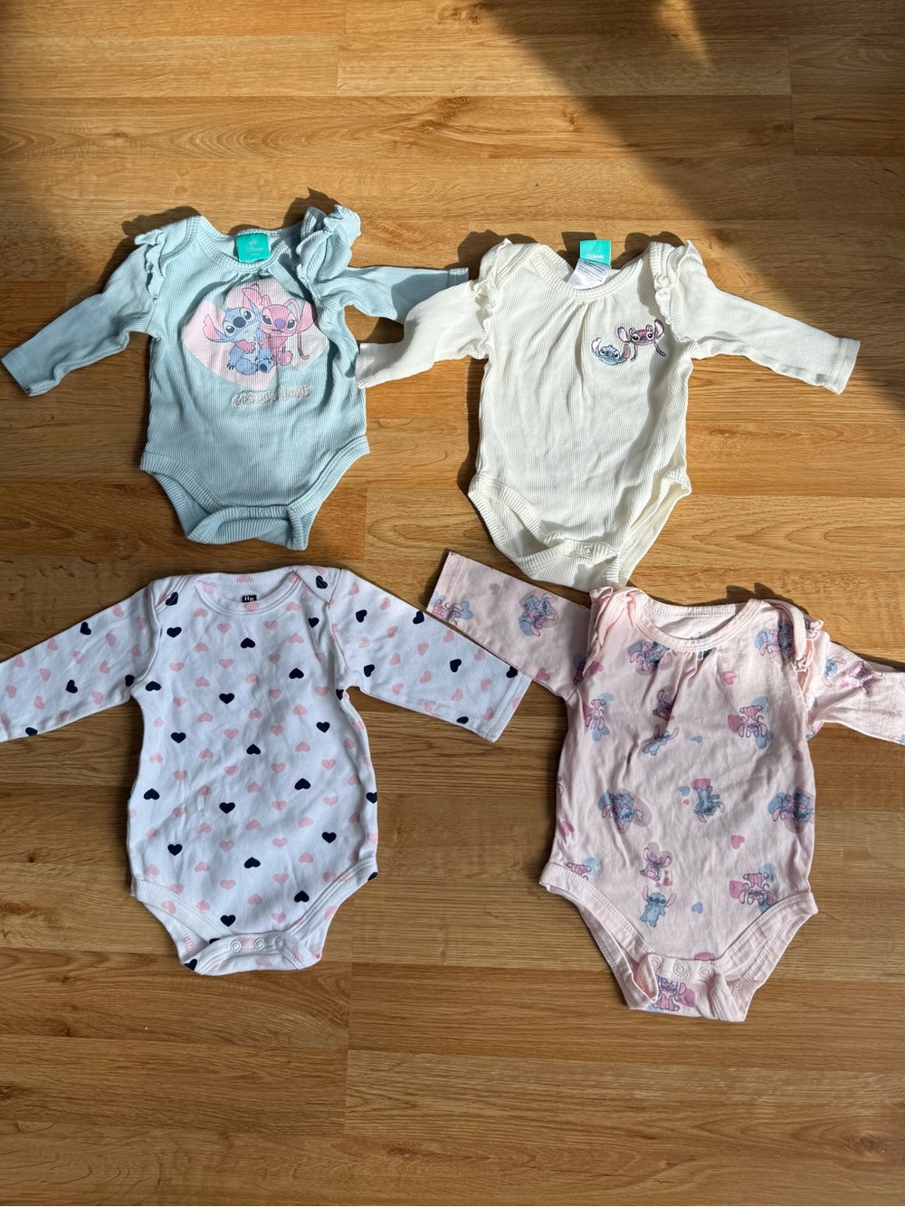 16 Onesies Baby Girl Bundles - 0-3M/3M
